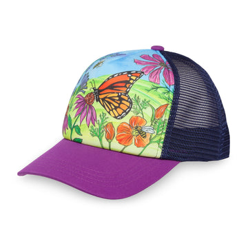 Kids' Butterfly and Bees Trucker BUTTERFLY AND BEES / M/L